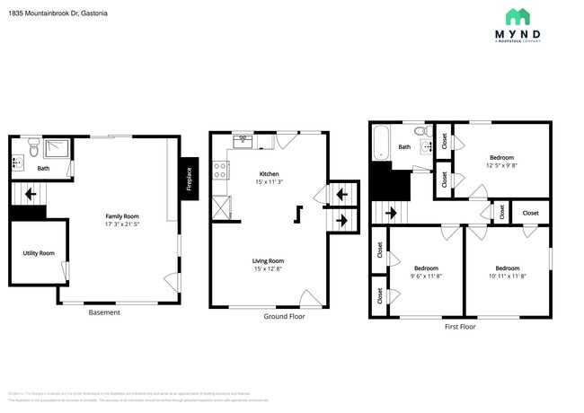 1835 Mountainbrook Dr in Gastonia, NC - Foto de edificio - Building Photo