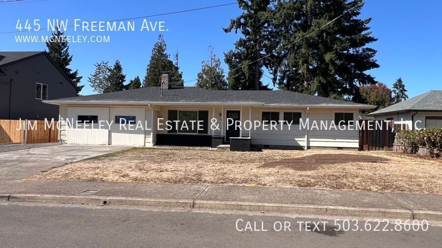 445 NW Freeman Ave in Hillsboro, OR - Building Photo