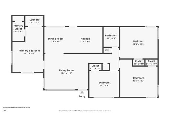 9245 Danville Ave in Jacksonville, FL - Building Photo - Building Photo