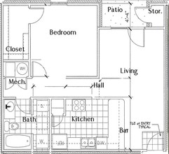 Plaza Pointe Apartments in Conway, AR - Building Photo - Floor Plan