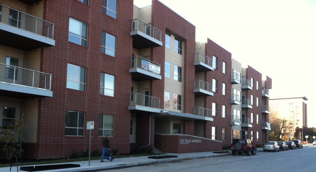 East Village Apartments in Kansas City, MO - Building Photo