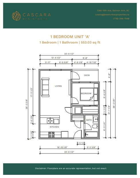 The Cascara in Salmon Arm, BC - Building Photo - Floor Plan