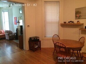 3640 N Fremont St, Unit #2 in Chicago, IL - Building Photo - Building Photo
