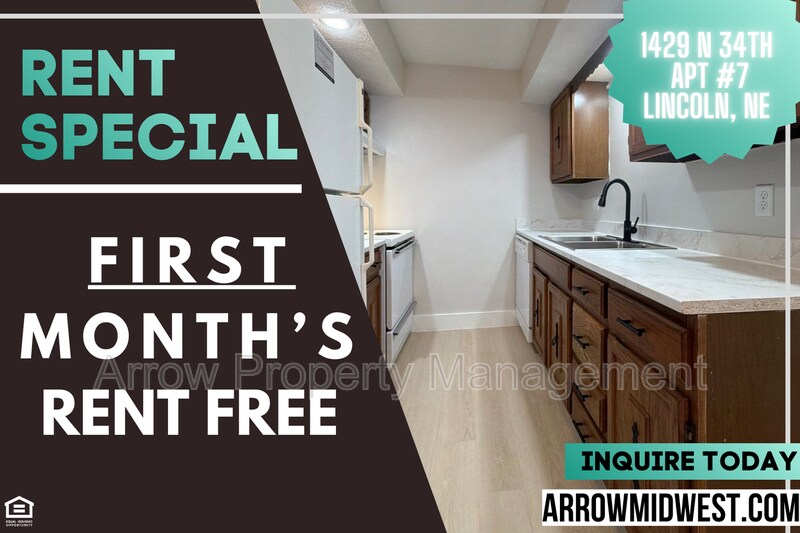 1429 N 34th St in Lincoln, NE - Foto de edificio