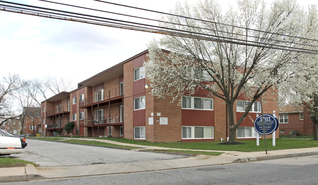 Seven Mile Lane Apartments in Pikesville, MD - Building Photo