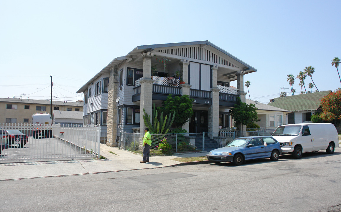 959 Fedora St in Los Angeles, CA - Foto de edificio