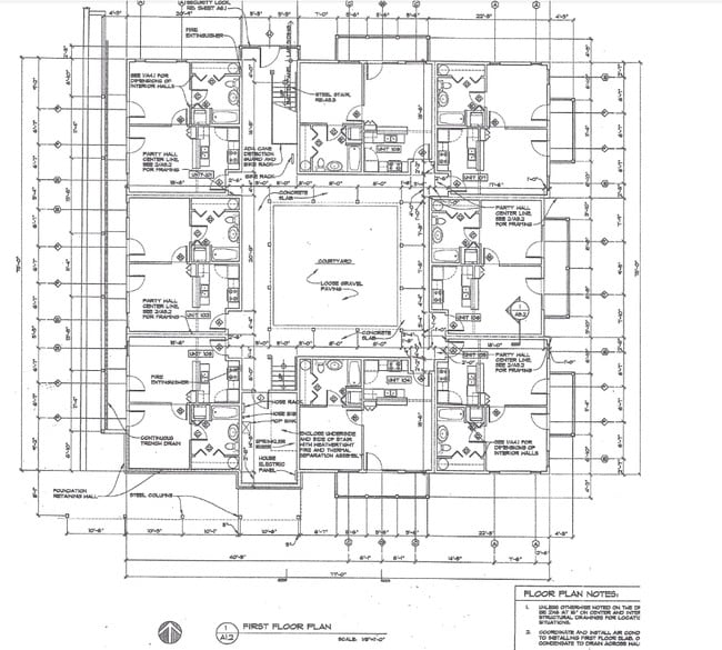 Courts at Whitham in Fayetteville, AR - Building Photo - Floor Plan