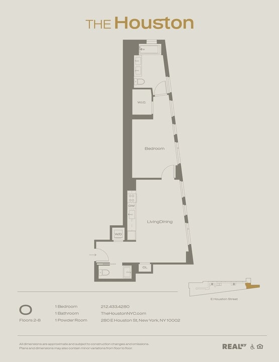 280 E Houston St in New York, NY - Building Photo