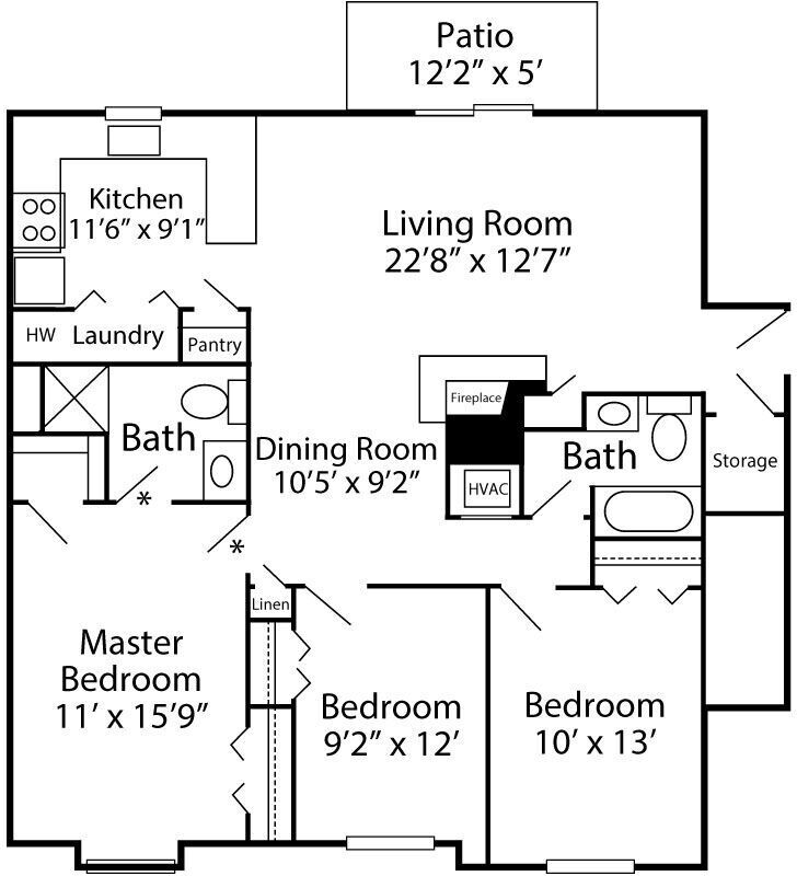 EXETER VILLAGE APARTMENTS in Reading, PA