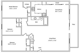 Valerie Woods Apartments in Dayton, OH - Building Photo - Floor Plan