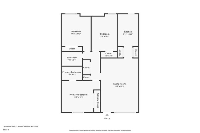 18221 NW 40th Ct in Miami Gardens, FL - Building Photo - Building Photo