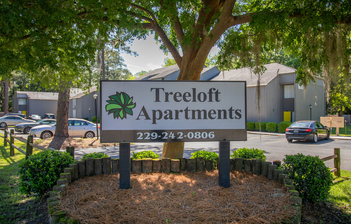 Treeloft Apartments in Valdosta, GA - Foto de edificio