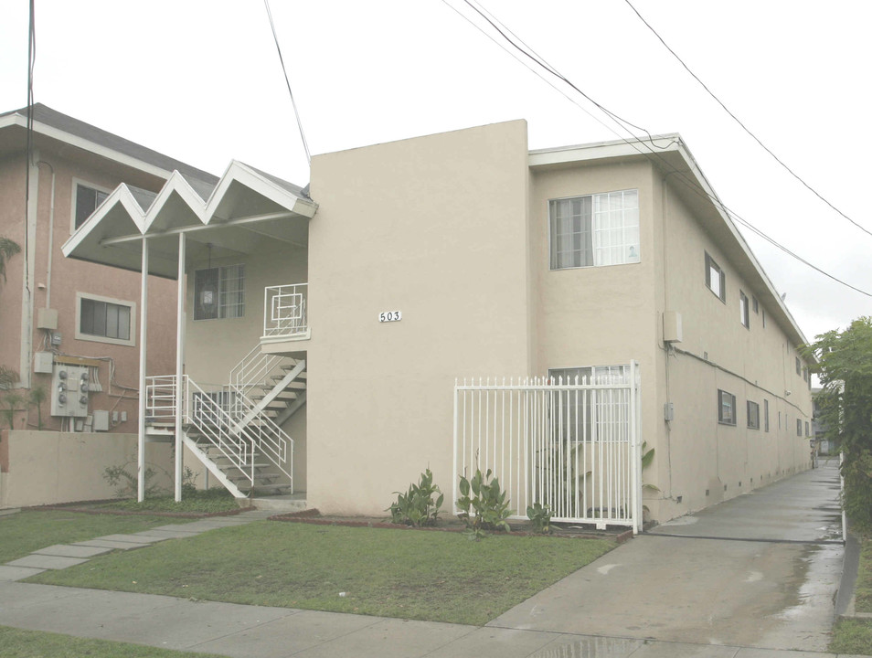 503 S Flower St in Inglewood, CA - Building Photo