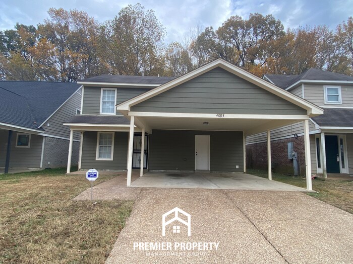 4603 Addington Dr in Memphis, TN - Foto de edificio