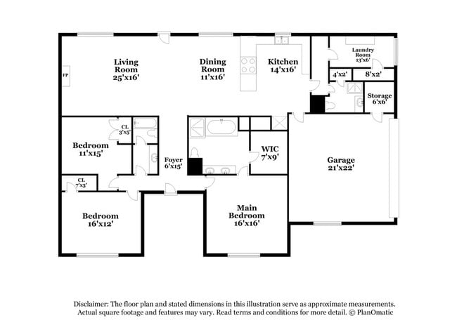 6404 Evergreen Dr in Southaven, MS - Foto de edificio - Building Photo