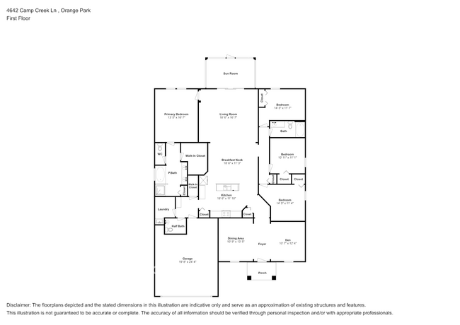 4642 Camp Creek Ln in Orange Park, FL - Building Photo - Building Photo