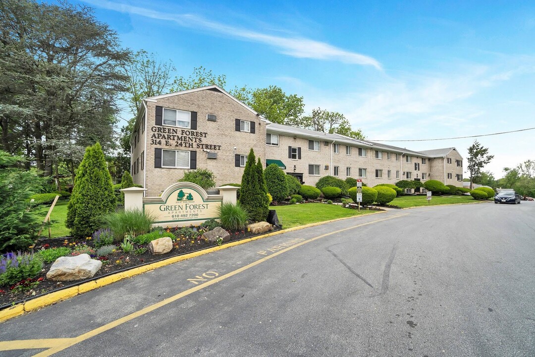 Green Forest Apartments in Chester, PA - Building Photo