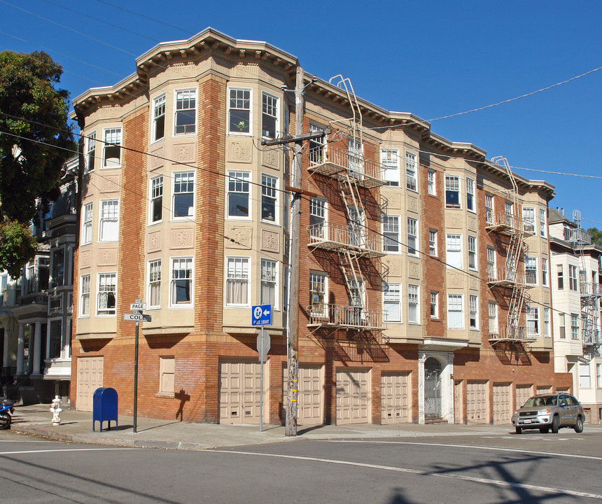 455 Cole St in San Francisco, CA - Foto de edificio