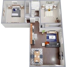 Green Mountain Apartments in Lakewood, CO - Building Photo - Floor Plan