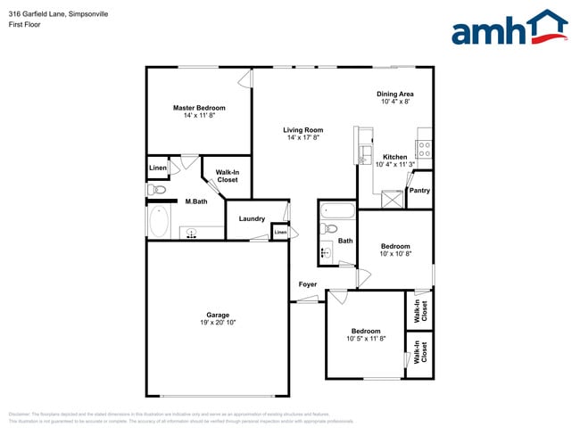 316 Garfield Ln in Simpsonville, SC - Building Photo - Building Photo