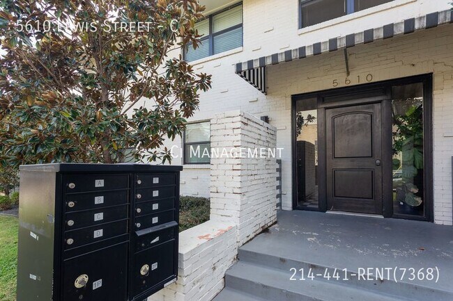 5610 Lewis St-Unit -C in Dallas, TX - Building Photo - Building Photo