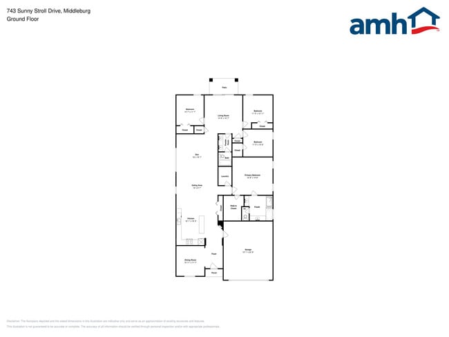 743 Sunny Stroll Dr in Middleburg, FL - Foto de edificio - Building Photo
