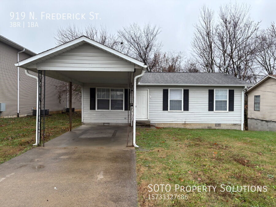919 N Frederick St in Cape Girardeau, MO - Building Photo