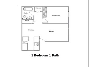 Rose Glen Apartments in Rancho Cordova, CA - Foto de edificio - Floor Plan