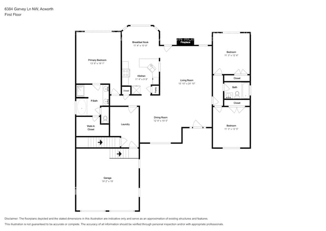 6384 Garvey Ln NW in Acworth, GA - Building Photo - Building Photo