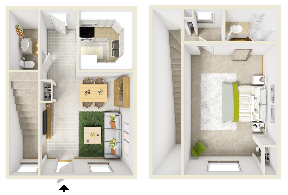 Contessa Townhomes in San Antonio, TX - Building Photo - Floor Plan