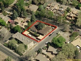 East Palace Avenue 4-Plex in Santa Fe, NM - Foto de edificio