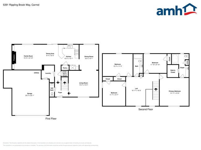 5391 Ripplingbrook Way in Carmel, IN - Foto de edificio - Building Photo