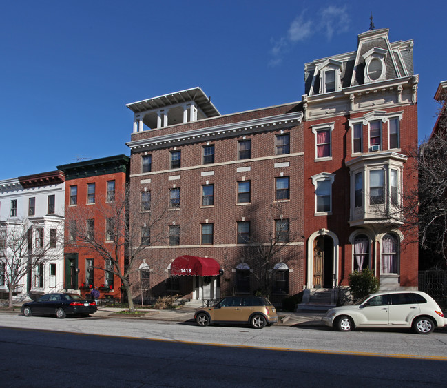 1413 Park Ave in Baltimore, MD - Foto de edificio - Building Photo