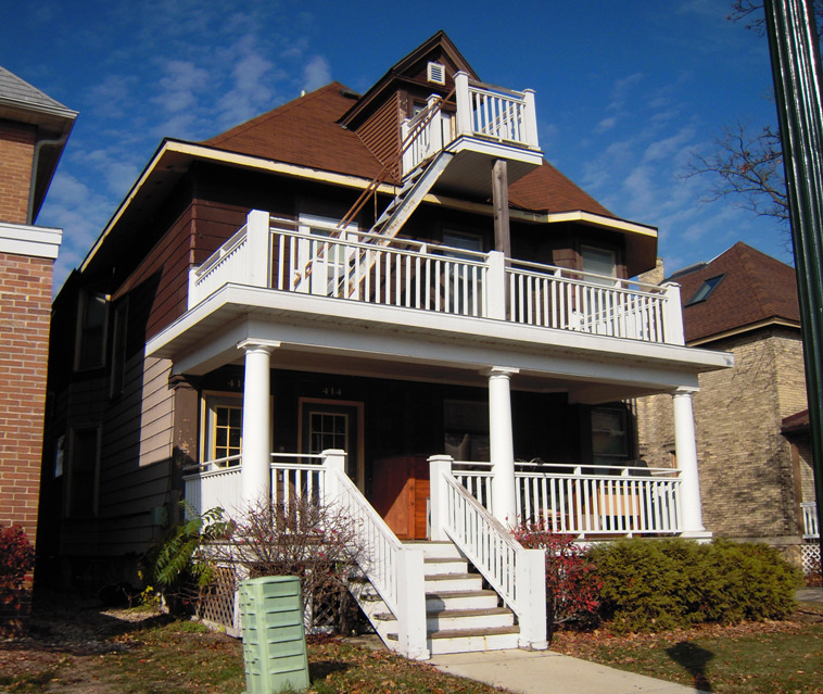 414 W Main St, Unit 1 in Madison, WI - Foto de edificio