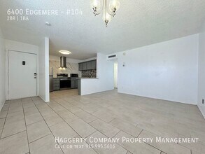 6400 Edgemere Blvd, Unit #104 in El Paso, TX - Building Photo - Building Photo