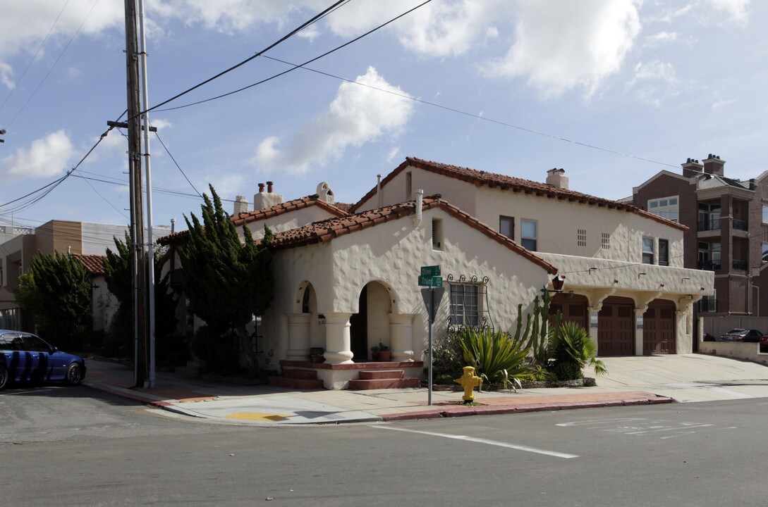 Olive Street Apartments in San Diego, CA - Foto de edificio