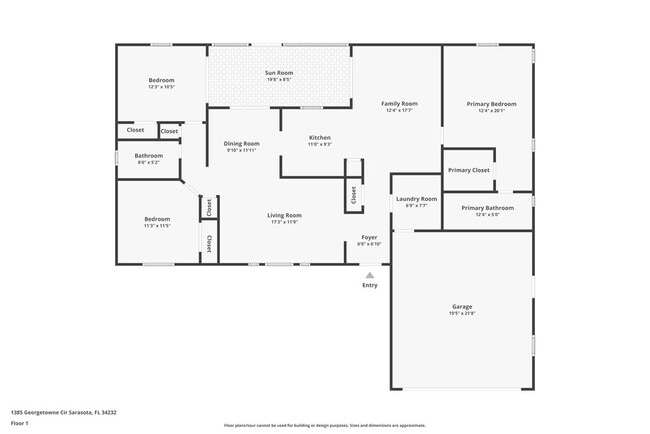 1385 Georgetowne Cir in Sarasota, FL - Foto de edificio - Building Photo