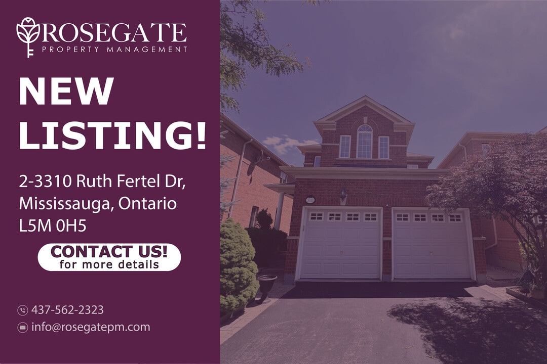 3310 Ruth Fertel Dr in Mississauga, ON - Building Photo