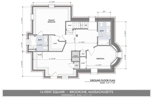 16 Kent Sq, Unit Unit #1 in Brookline, MA - Building Photo - Building Photo