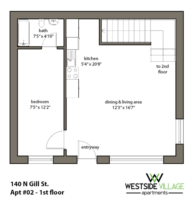 140 N Gill St in State College, PA - Building Photo