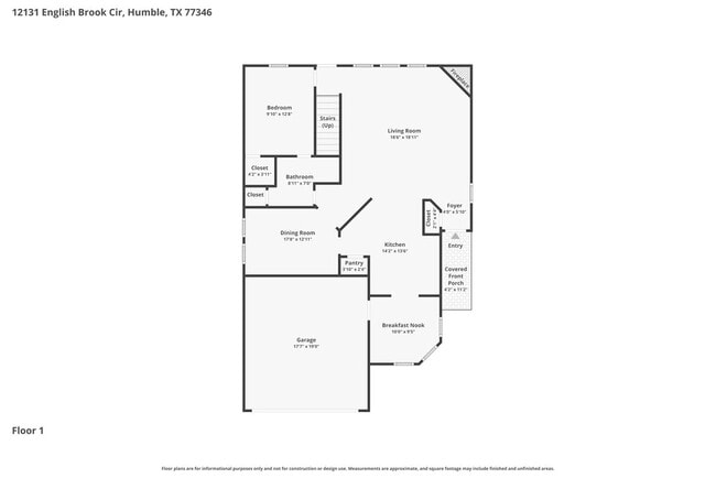 12131 English Brook Cir in Humble, TX - Foto de edificio - Building Photo