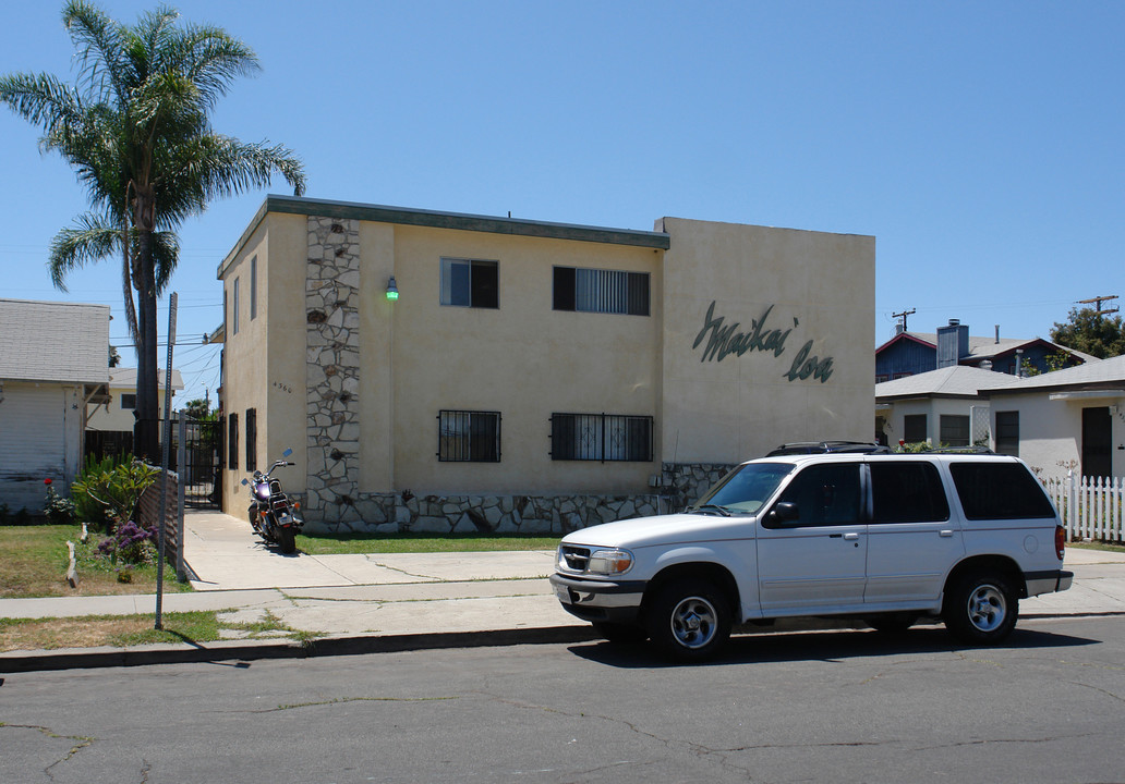 4360 Iowa St in San Diego, CA - Foto de edificio