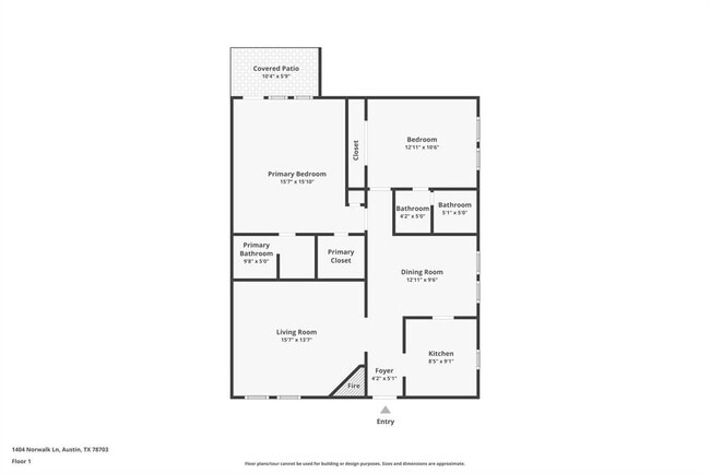 1404 Norwalk Ln in Austin, TX - Foto de edificio - Building Photo