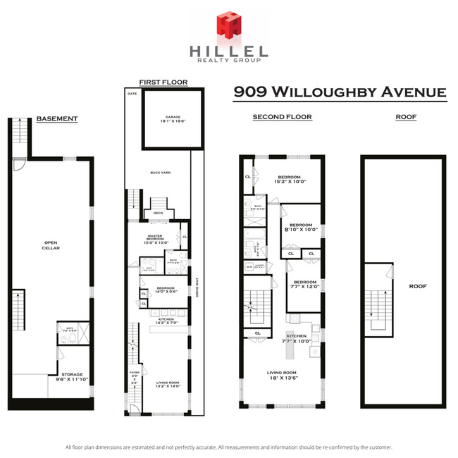 909 Willoughby Ave in Brooklyn, NY - Building Photo - Floor Plan