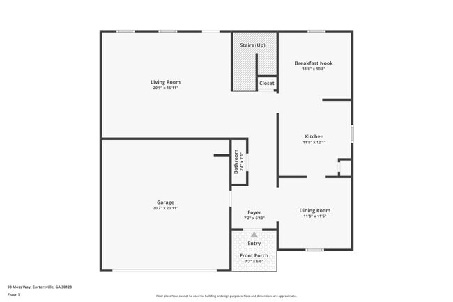 93 Moss Way in Cartersville, GA - Building Photo - Building Photo