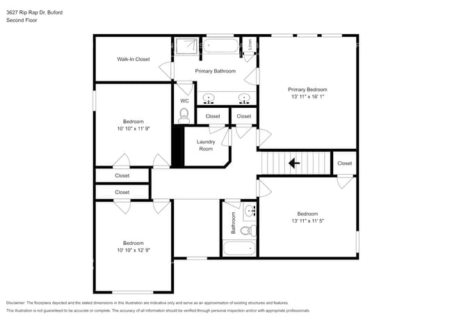 3627 Rip Rap Dr in Buford, GA - Foto de edificio - Building Photo