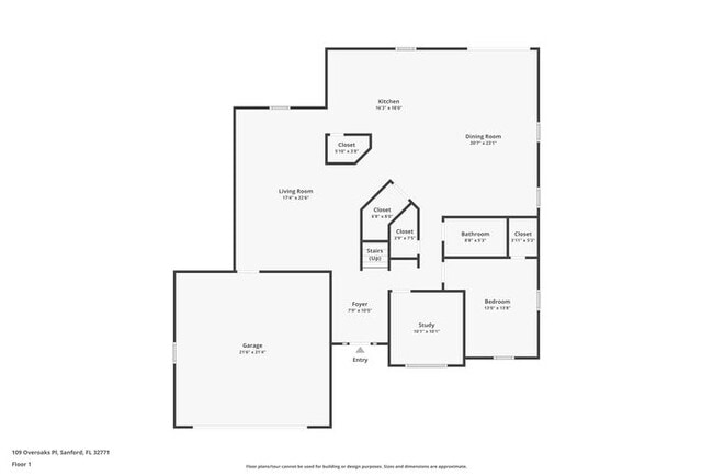 109 Overoaks Pl in Sanford, FL - Building Photo - Building Photo