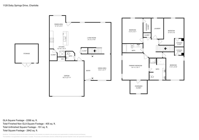 1128 Doby Springs Dr in Charlotte, NC - Building Photo - Building Photo