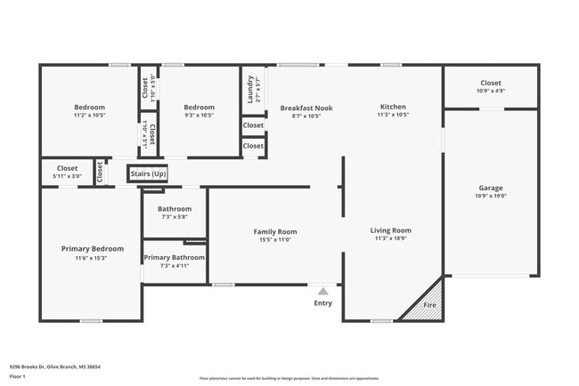 9296 Brooks Dr in Olive Branch, MS - Foto de edificio - Building Photo