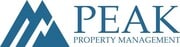 Property Management Company Logo Peak Property Management